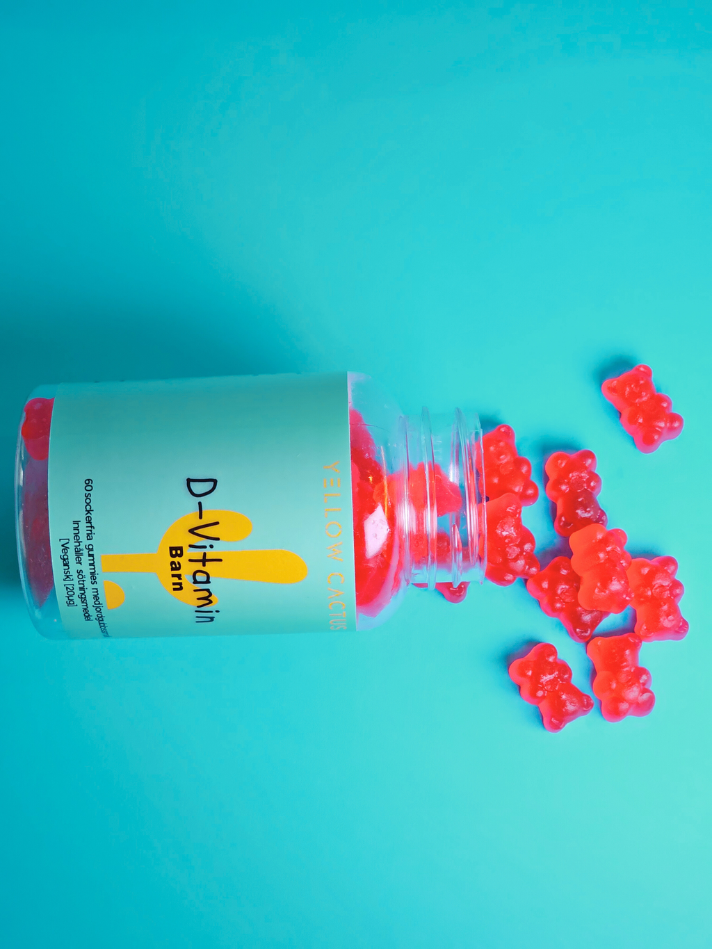 D3-vitamin (Barn) Jordgubbssmak